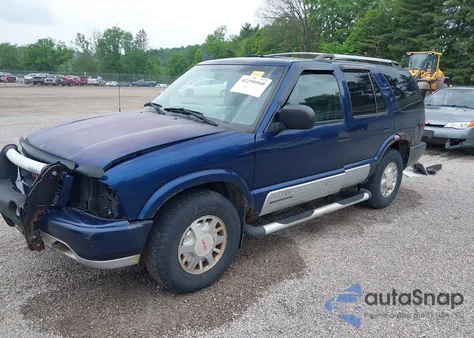 2000 GMC Jimmy Jde W/1Sh/1Sj из США, поврежденный, VIN 1GKDT13W4Y2329979